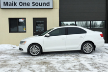 2012 VW JETTA with professional window tint in North Bay